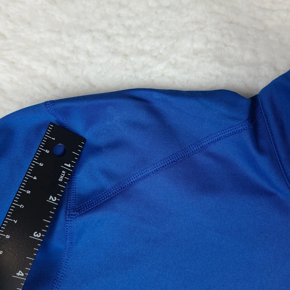 Nike Running Sweater Mens XL Blue Dri Fit Trainer Performance Tech Golf‎ *